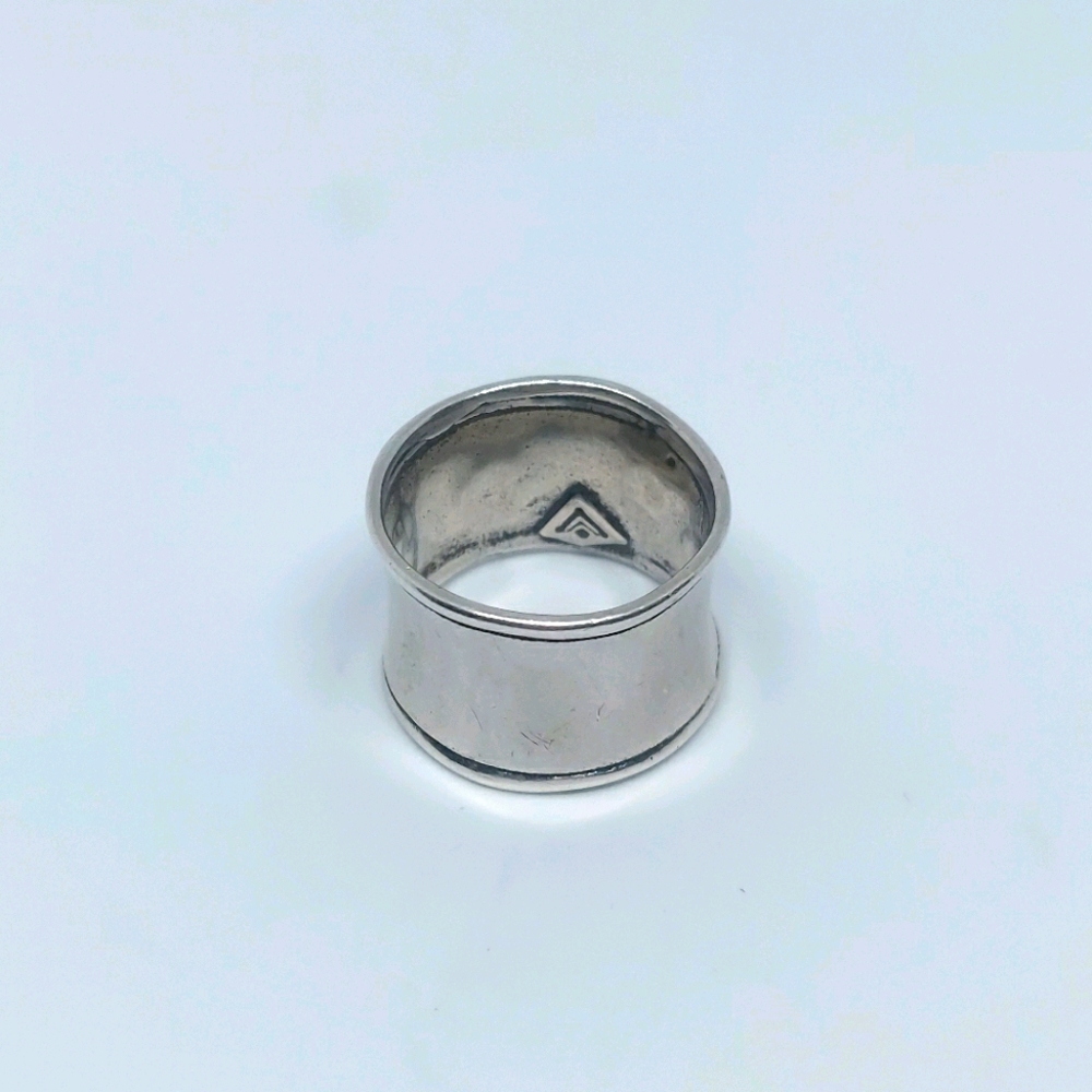 Silpada Sterling Silver Cuff Ring Size 7.5